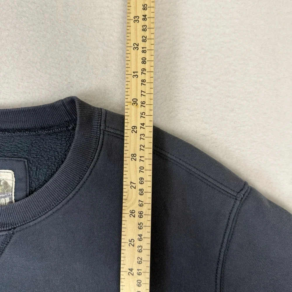 Vintage 90s Eddie Bauer Sport Shop Seattle Crewneck Sweatshirt Navy Yellow XL